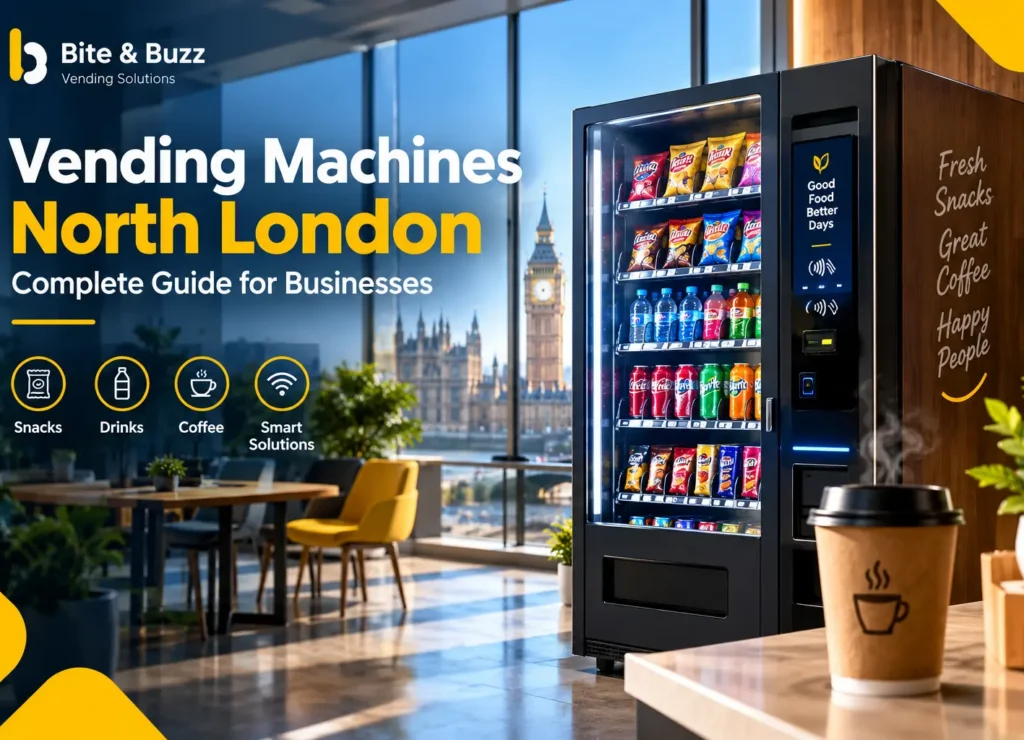 Vending machines North London for offices and businesses