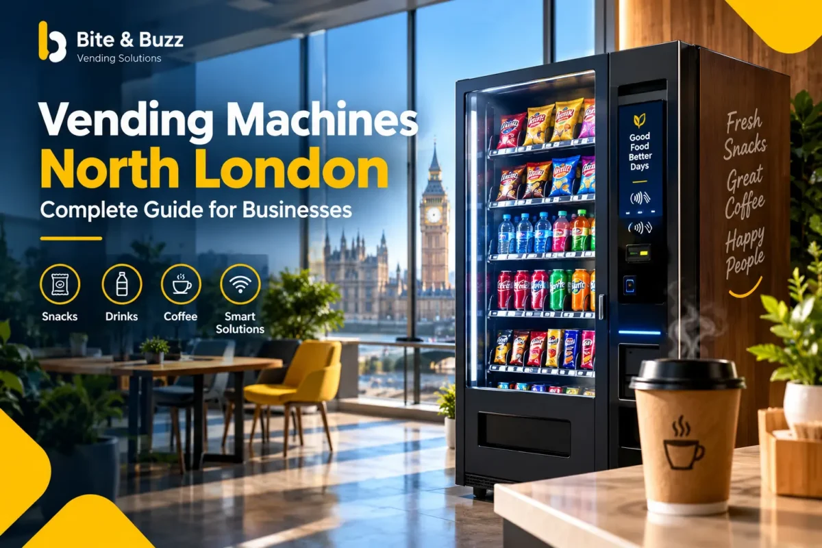 Vending machines North London for offices and businesses