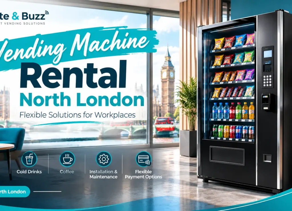 vending machine rental north london