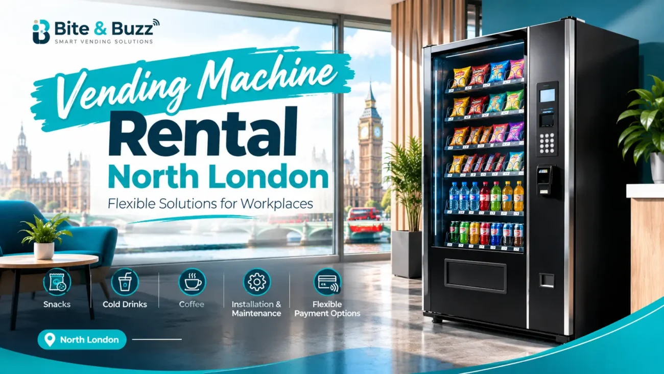 vending machine rental north london